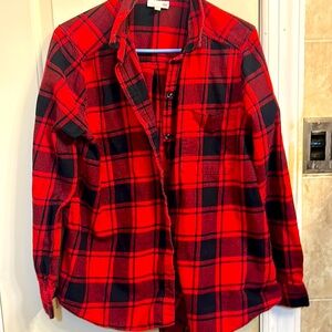 Women’s So XLFlannel red and black